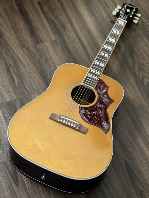 Epiphone Hummingbird Acoustic Electric Full Solid in Aged Natural